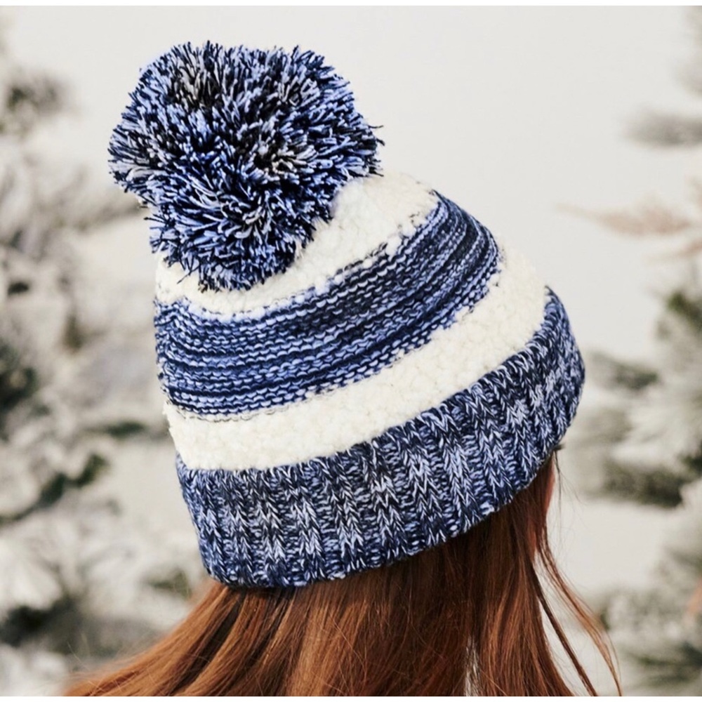 1 LEFT! High Quality Thick Warm C.C Popcorn Knit Warm Comfy Winter Beanie Hat - Picture 3 of 9